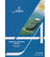 Admiralty Distance Tables.NP 350(3)