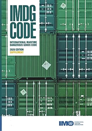 IMDG Code (International Maritime Dangerous Goods Code ) Suplement