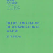M.C. 7.03 Officer In Charge Of A Navigational Watch