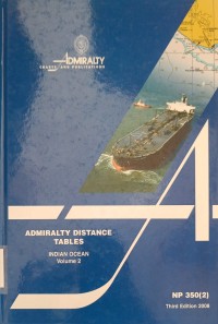Image of Admiralty Distance Table Vol.2 NP.350(2) : Indian Ocean