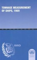 Tonnage Measurement of Ships,1969
